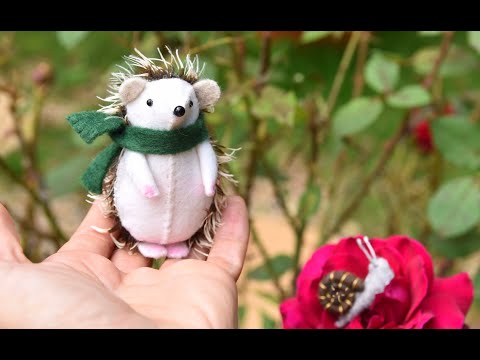 Video: How To Sew A Hedgehog
