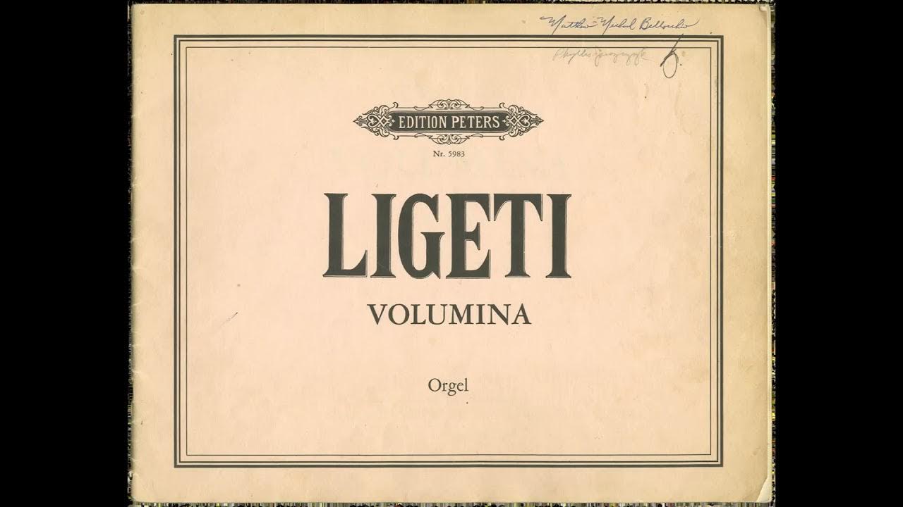 Sergio de Pieri LIVE - G. Ligeti Volumina Sergio de Pieri LIVE - G. Ligeti Volumina