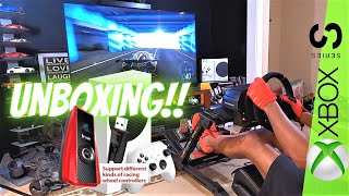 Unboxing the Xbox Series S Console (Get Drivehub adapter instead) Thrustmaster T300RS screenshot 2