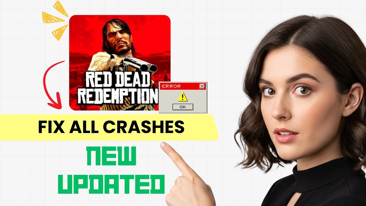 How to FIX Red Dead Redemption Crashing, Freezing, Stuck & Black Screen ...