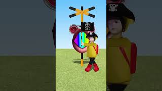 A railroad crossing that warps you#shorts #roblox