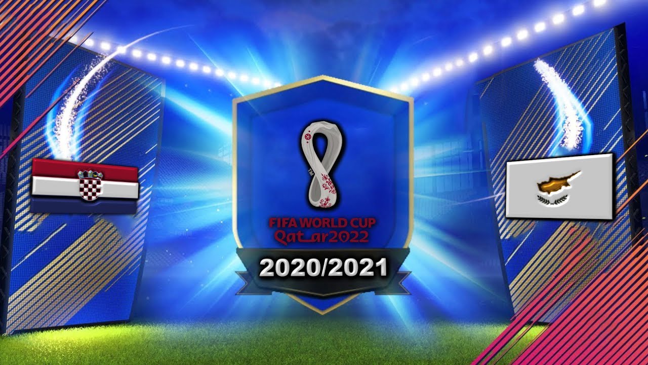 PES 2021 - Croatia vs Cyprus - PS4 GAMEPLAY