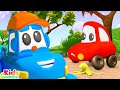 Vehicle Formation Video for Kids - A Slippery Situation by Hector the Tractor