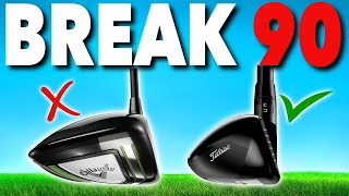The SIMPLEST Way To BREAK 90 In Golf - Simple Golf Tips