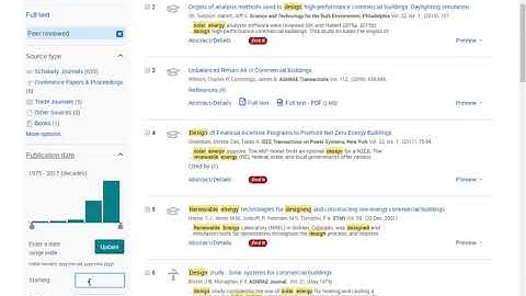Database search – ProQuest