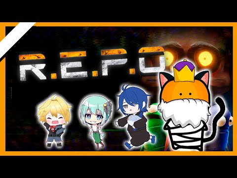 ピアノが落ちる！陶器が砕ける！仲間が爆発する！｜R.E.P.O. #REPO #Vtuber #初見配信 #MOD