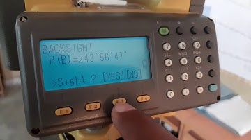 Back sight| TopCon| Layout By Manually Entering Co-ordinates full explaining in Urdu | Hindi