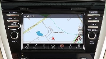2016 NISSAN Murano - Audio System with Navigation (if so equipped)