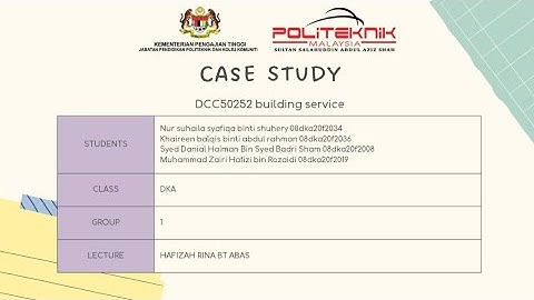 BUILDING SERVICES | STUDY CASE