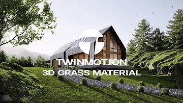 3D Grass Material in Twinmotion 2025.1.1