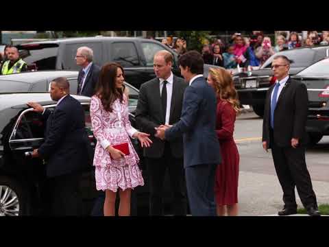 Royal couple arrive at Immigrant Services Society of B.C.