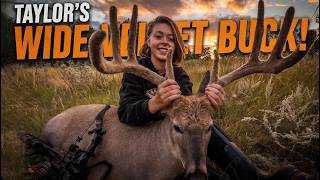 My Daughter Lands a WIDE 8 Point… She Always Has the Luck