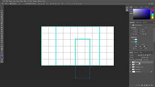 LED WALL MAPPING MAKE CUSTOM BORDER IN PHOTOSHOP #RESOLUMEARENA