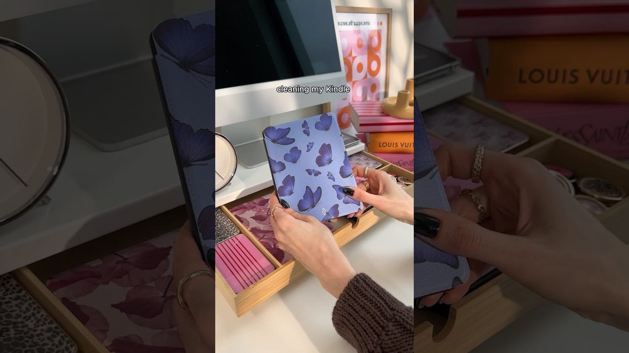 Refresh my Kindle with me 🫧 