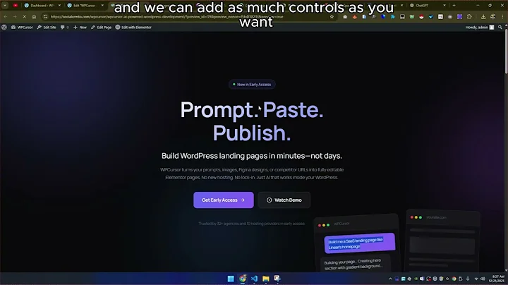 This AI Builds Elementor Pages While You Watch