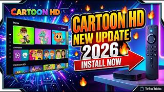 Cartoon HD NEW UPDATE 2026! Install on Android TV & TV Box | Easy Setup Guide screenshot 5