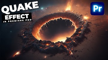 Earthquake Effect Tutorial In Premiere Pro