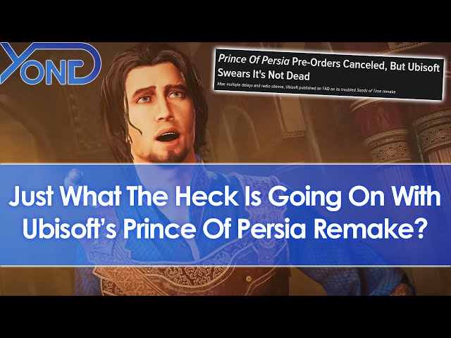 The Prince Of Persia: Sands Of Time remake isn't cancelled, but pre-orders  have been refunded