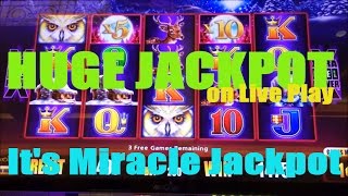 ★Miracle ! HUGE JACKPOT! ★Timber Wolf Deluxe Slot HAND PAY ! ★☆MAX30(#15)☆$2.50 MAX BET All Live !
