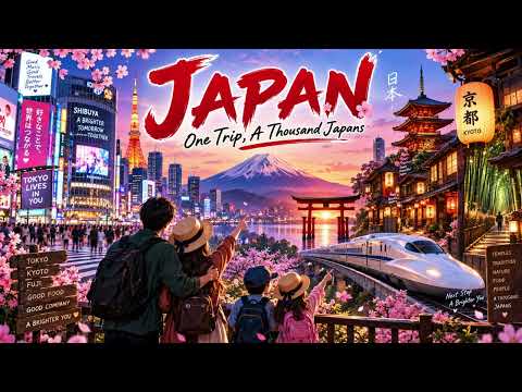 Japan 🇯🇵 | Rhythm, Colour & Energy | Original Travel Song | Yours & MineJapan Tourism