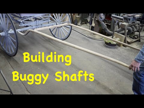 How to Build Buggy Shafts, Double Bend Style | Engels Coach Shop