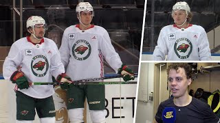 Eriksson Ek om Zuccarello och Kaprizov: &quot;Inte bara skickliga utan dom tävlar och sätter en standard&quot;