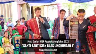 Download Lagu Ruas Lingkungan 1 Maminta Tua Ni Gondang | Pesta Gotilon HKBP Resort Kupang Tahun 2023 MP3