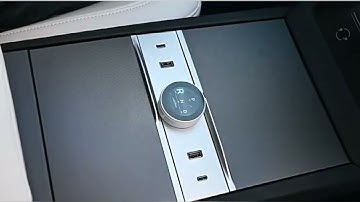 Smart Rotating Gear Shift Dock USB Hub For Tesla Model 3 Highland