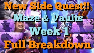 MCOC - New Side Quest - Maze & Vaults - Full Event Breakdown and Walkthrough & Tips! screenshot 2