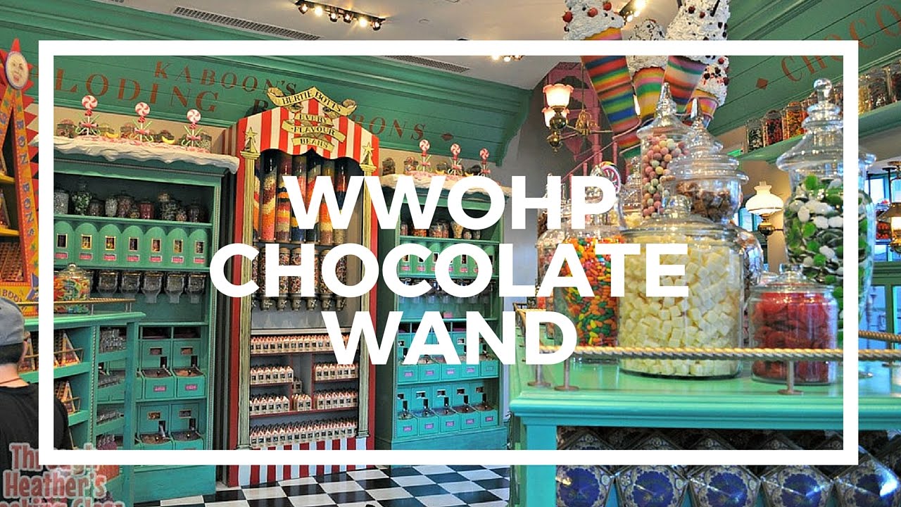 HARRY POTTER PARK Chocolate Frog Review YouTube