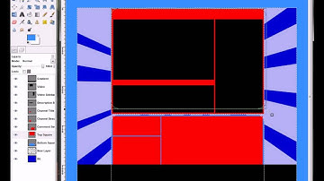 How to make a cool YouTube background in Gimp