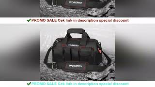 WORKPRO 12/14/16/18 inch Tool Bag 600D Polyester Electrician Shoulder Bag Tool Kits Bag Multi Bag Me