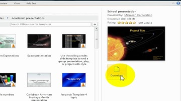 How to Use Templates In PowerPoint 2010