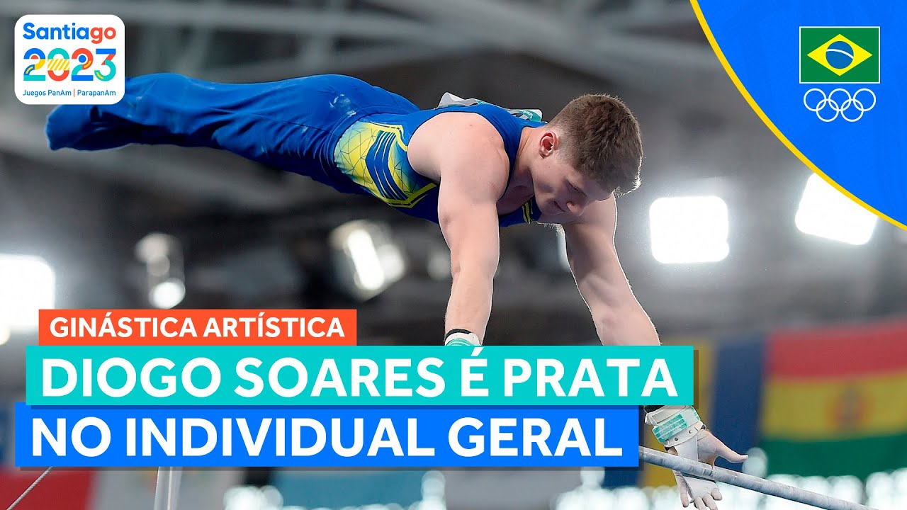 JOGOS PAN-AMERICANOS | DIOGO SOARES É PRATA NO INDIVIDUAL GERAL