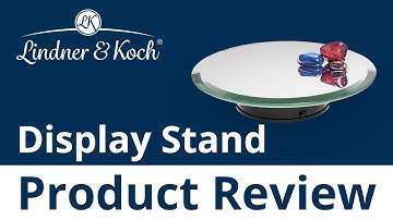 Design Electrical Rotating Display Stand - Product Introduction | Lindner & Koch [Official Video]