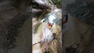 Cascadas y risas#barranquismo #canyoning #nature #waterfall