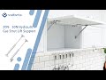 How to install Hydraulic Gas Strut Lift Support？