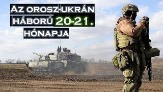 Az orosz-ukrán háború huszadik-huszonegyedik hónapja