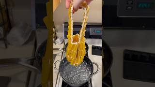 Pasta bead crochet bag
