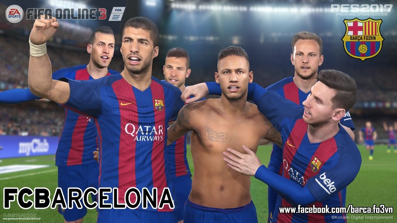 FIFA Online 3: Barcelona vs Spain (team World Legend)