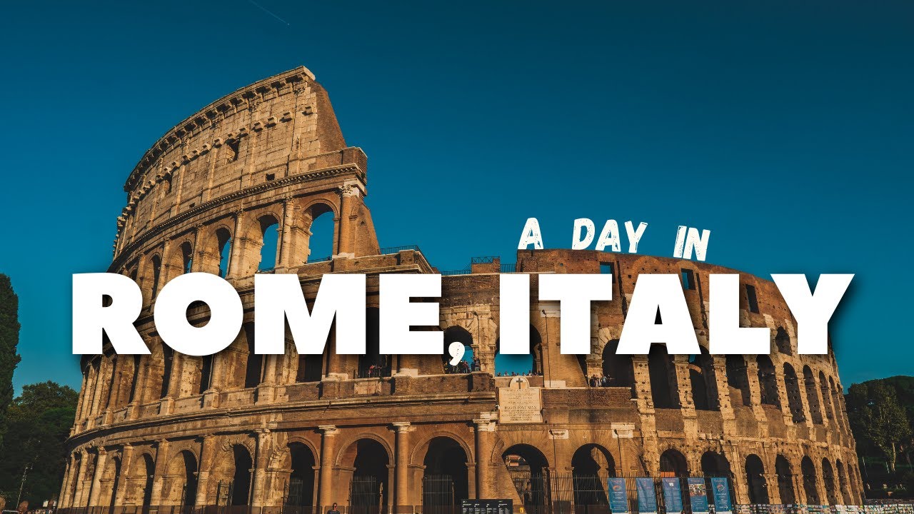 Rome, Italy // 4k Video Tour of the City \\ Virtual Travel Guide