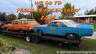 EP 105 We walk around Peach Days Car Show 2023. Such a great group of cars and trucks
