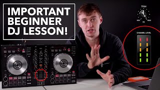 An Important Lesson for Beginner DJs!