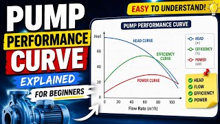 Pump Performance Curve Explained for Beginners #engineeringfacts #industrialengineering