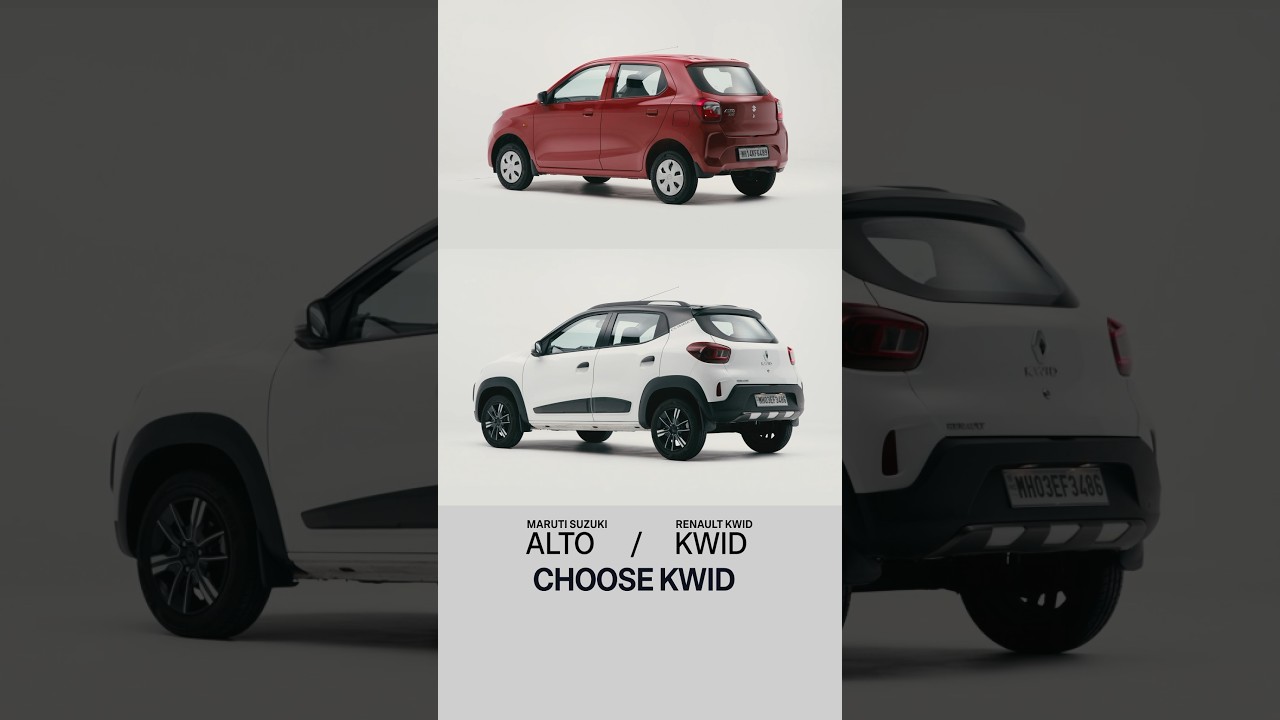 Maruti Suzuki Alto vs Renault Kwid: Choose The Renault!