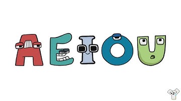 Alphabet Lore but only when the vowels are on screen