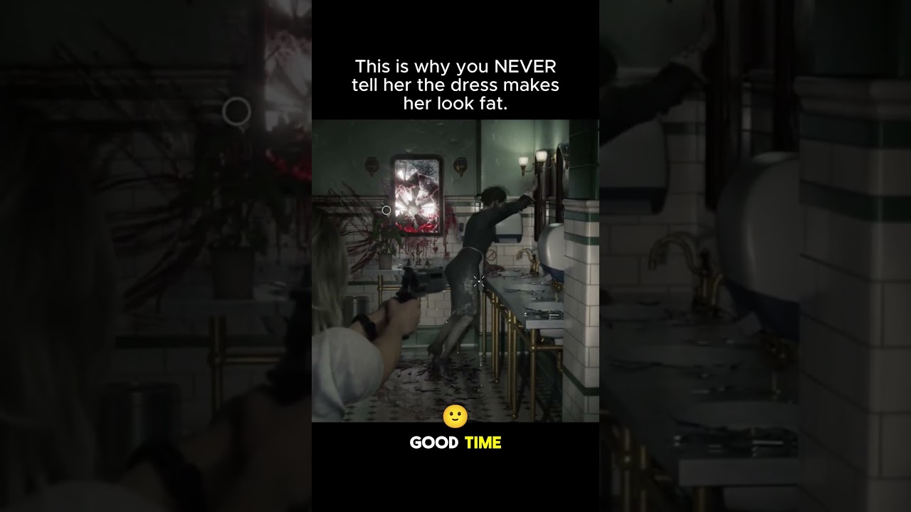 Never Tell Her The Dress Makes Her Look Fat #ResidentEvil9 #re9 #ScaryGameplay #gaming