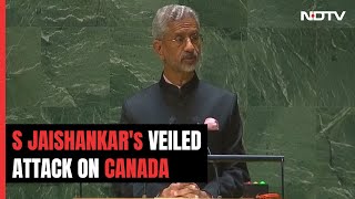S Jaishankars Political Convenience Jibe At Canada At UN | The News