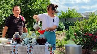 ОДИН ДЕНЬ ИЗ ЗАГОРОДНОЙ ЖИЗНИ 🏡  ЗАКАТЫВАЕМ КОМПОТ НА ЗИМУ | САЖАЮ ОГУРЦЫ | ПРИЯТНЫЕ ХЛОПОТЫ