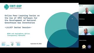 Peer Learning on the IPCC Software for the Development of National GHG Inventories for LULUCF